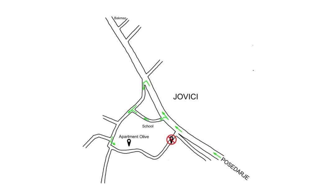Apartment Olive Jovici  Zewnętrze zdjęcie